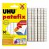 UHU Patafix Glue Pad Removable Reusable White 80 pads
